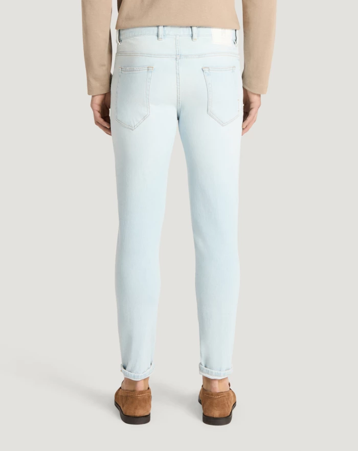 Pantaloni Torino Jeans Reggae in denim stretch Sottocosto