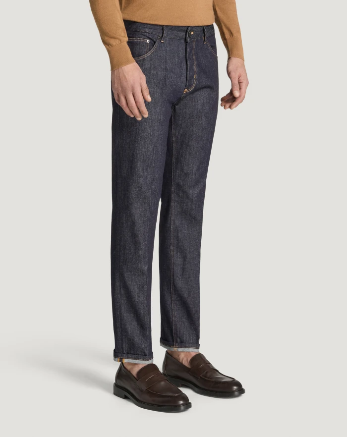 Pantaloni Torino Jeans Reggae in stretch indigo batavia Presa