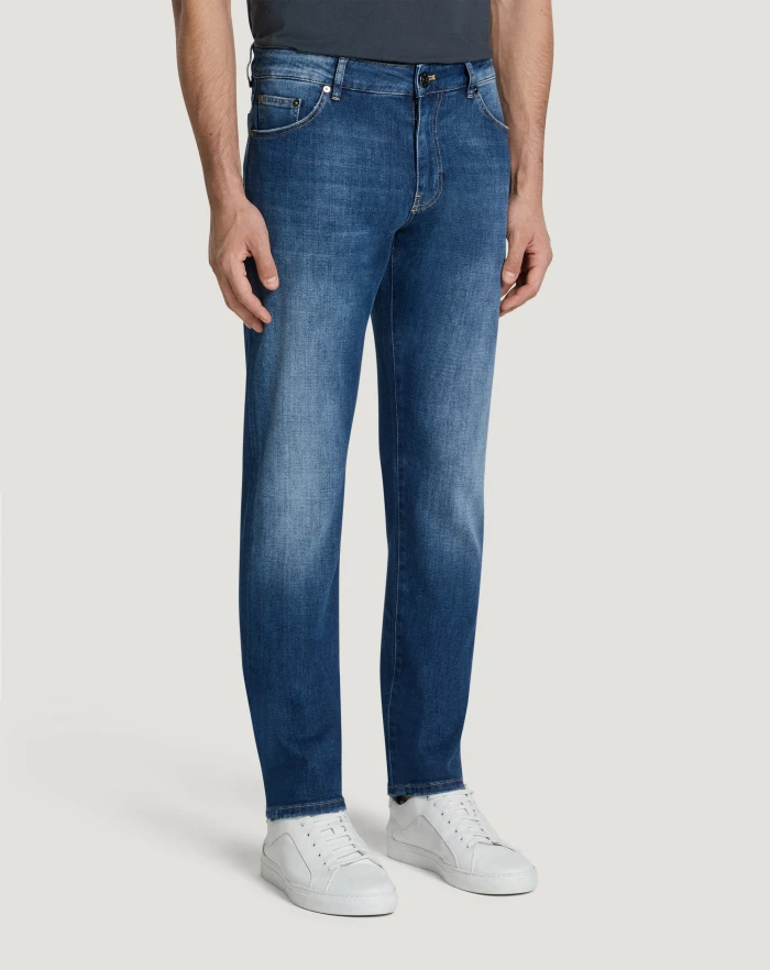 Pantaloni Torino Jeans Soul in denim soft touch Economico