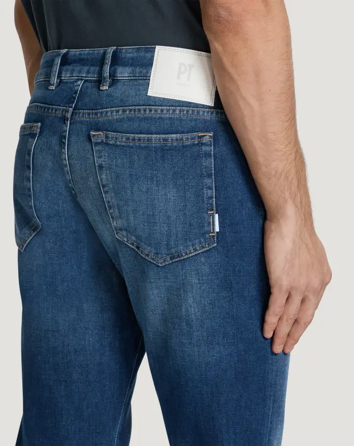 Pantaloni Torino Jeans Soul in denim soft touch Economico