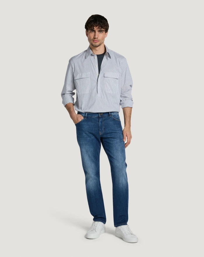 Pantaloni Torino Jeans Soul in denim soft touch Economico