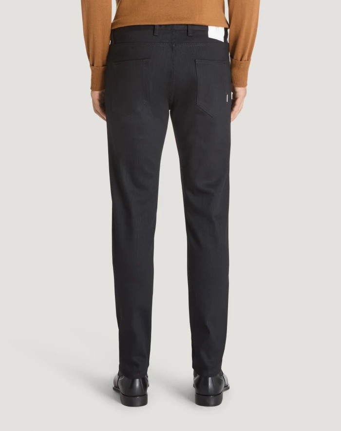 Pantaloni Torino Jeans Rock in denim super black Outlet