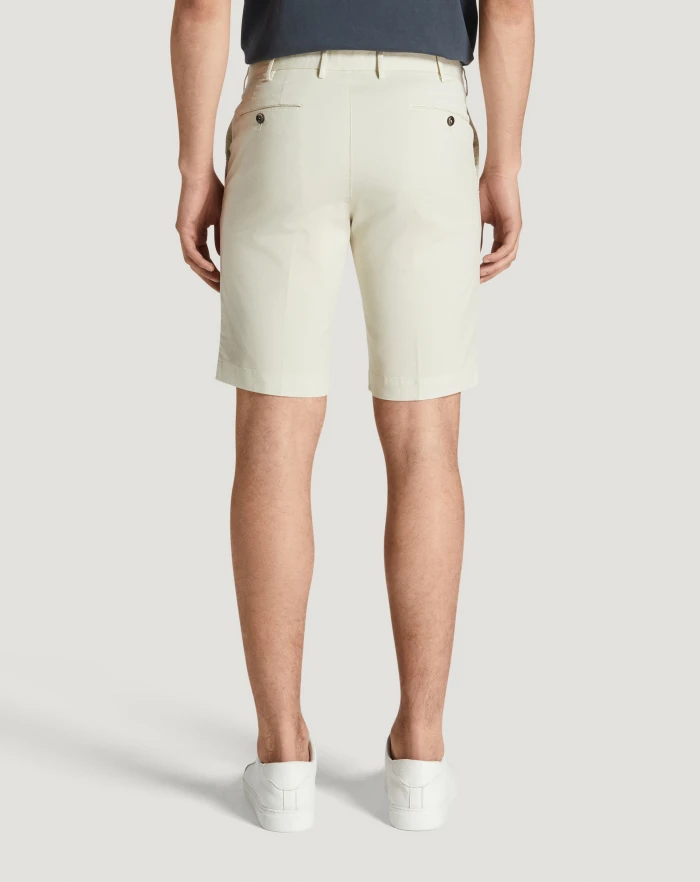 Pantaloni Torino Bermuda in gabardina stretch Vendita Calda