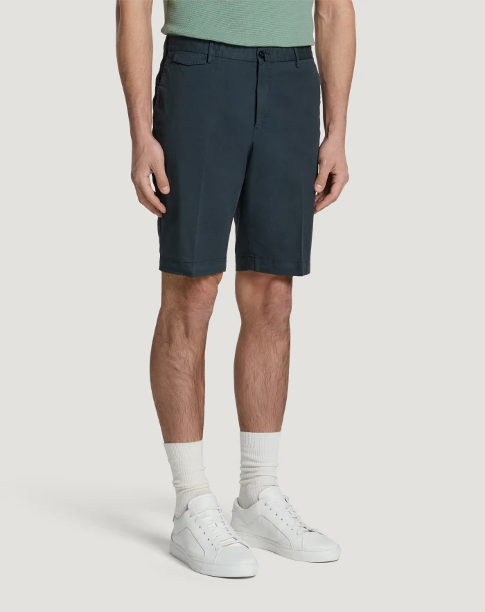 Pantaloni Torino Bermuda in gabardina stretch I Più Venduti