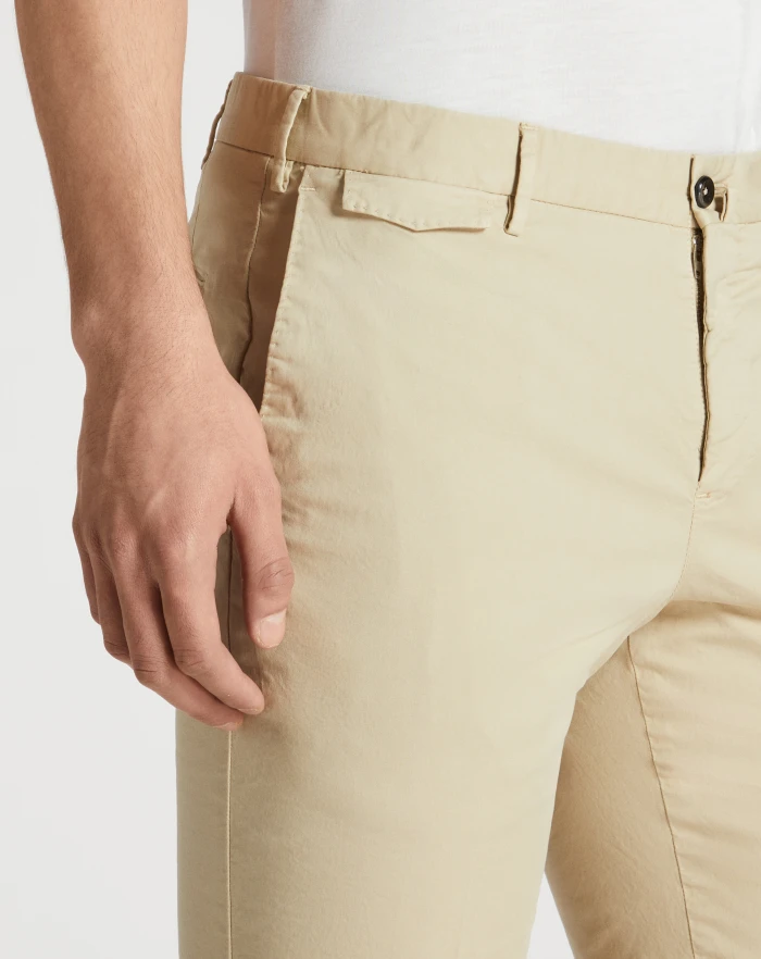 Pantaloni Torino Bermuda in gabardina stretch Qualità