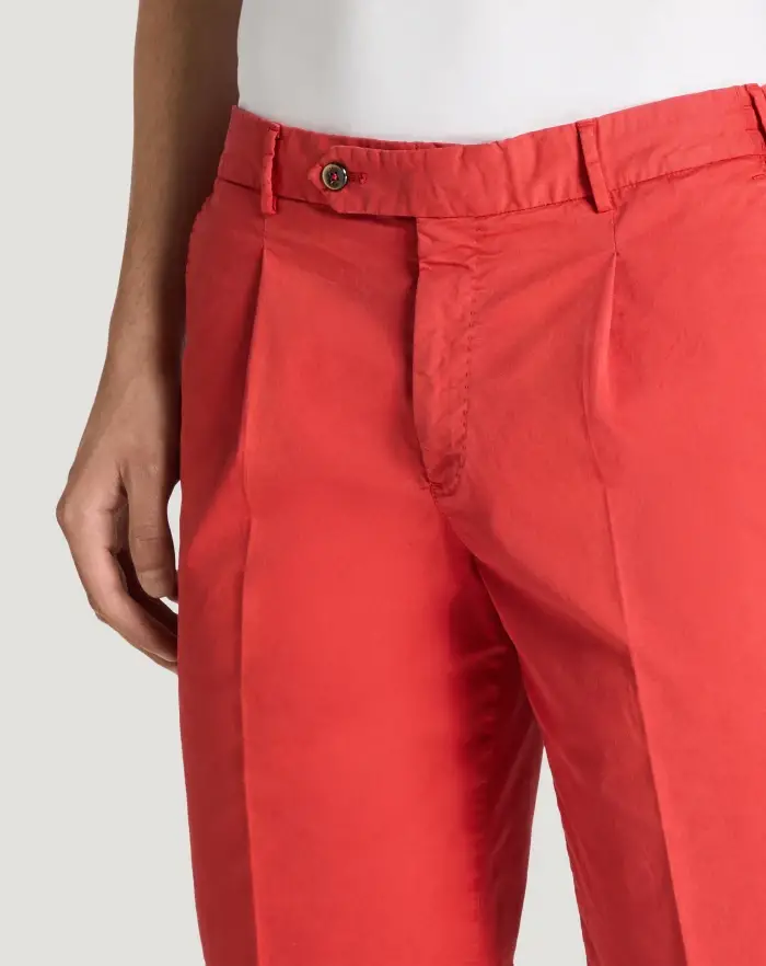Pantaloni Torino Bermuda in gabardina di cotone Spedizione Gratuita