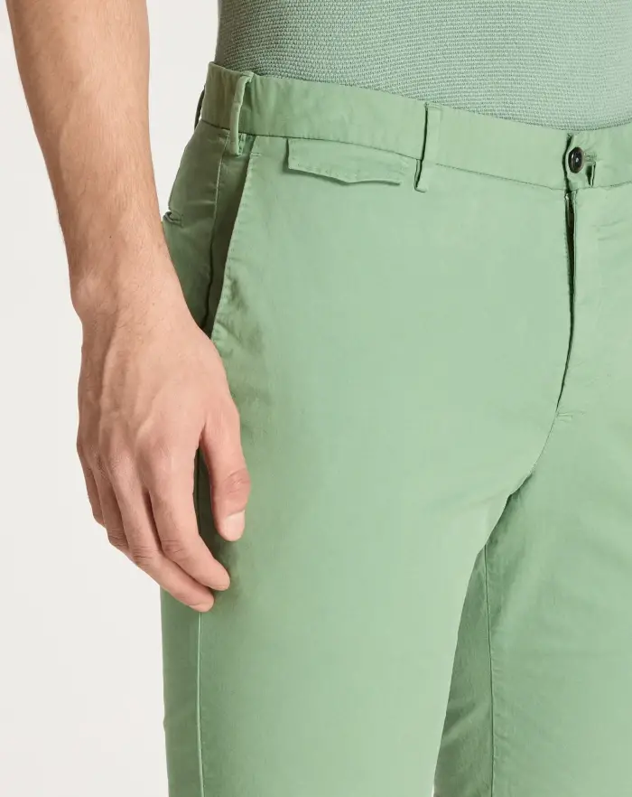 Pantaloni Torino Bermuda in gabardina stretch Pezzi Unici