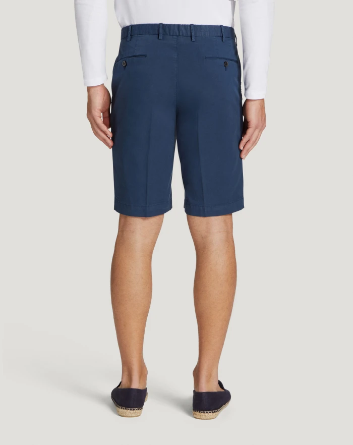 Pantaloni Torino Bermuda in gabardina stretch Acquista Ora