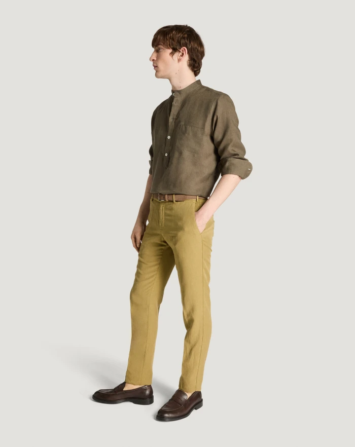 Pantaloni Torino Camicia in lino Offerta