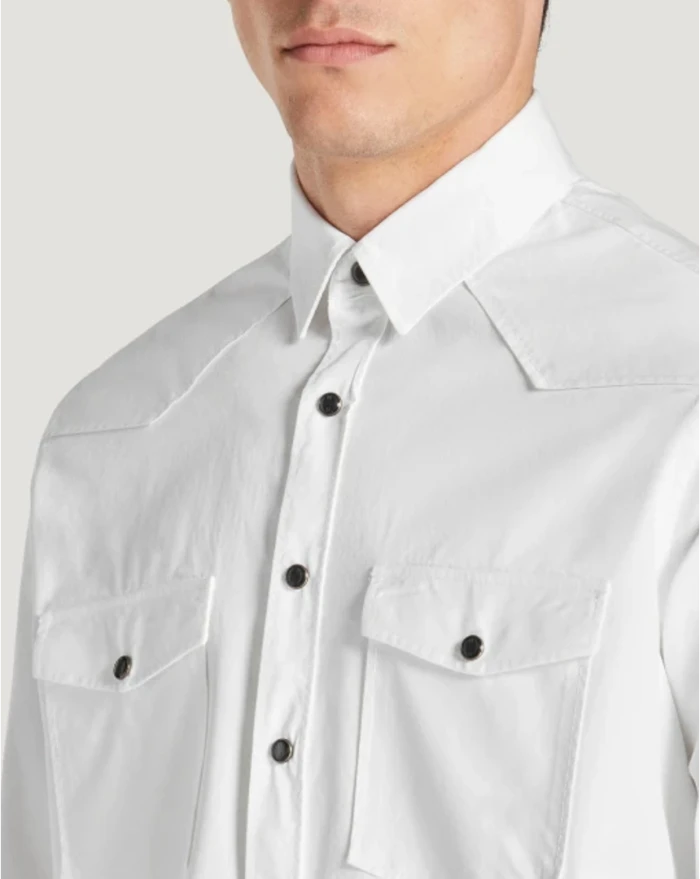 Pantaloni Torino Camicia in gabardina di cotone Only for today