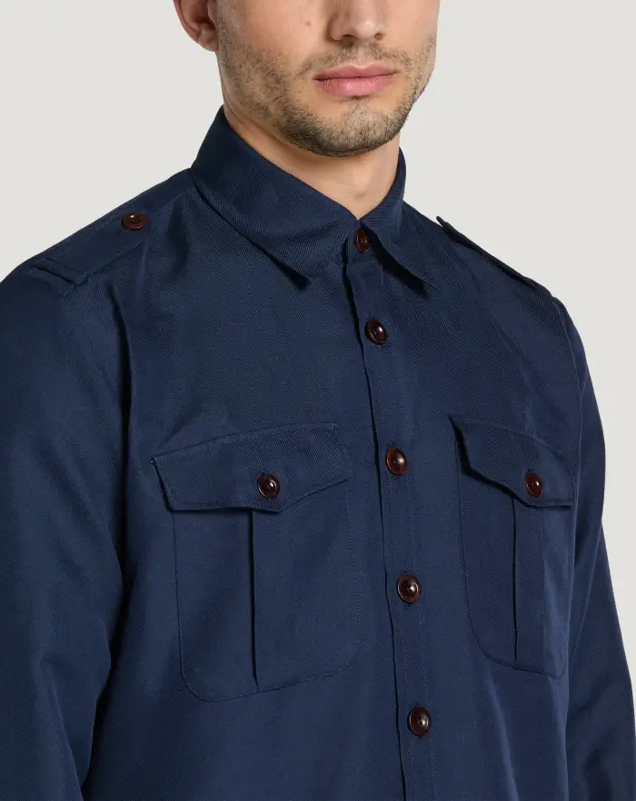 Pantaloni Torino Camicia in twill Negozio