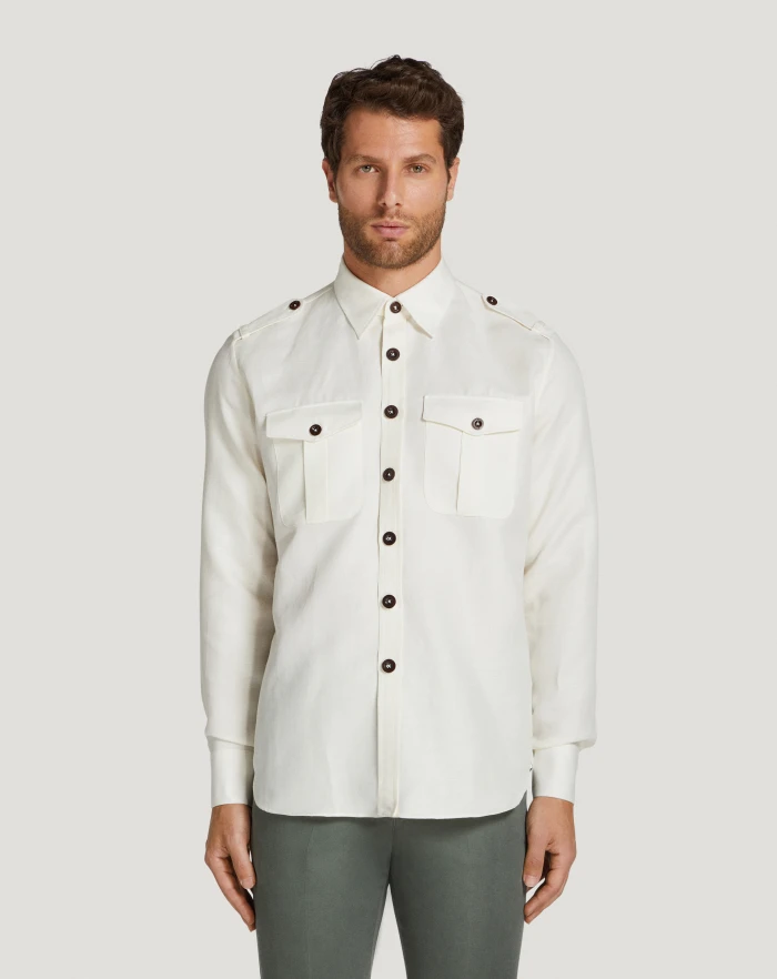 Pantaloni Torino Camicia in twill