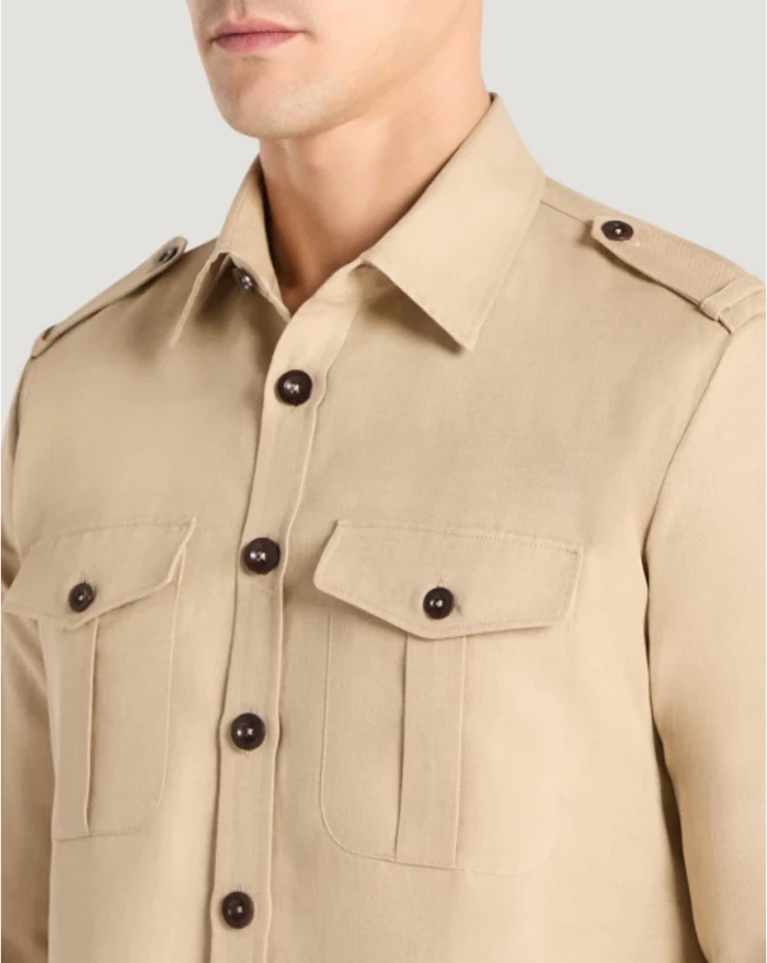 Pantaloni Torino Camicia in twill Nuova
