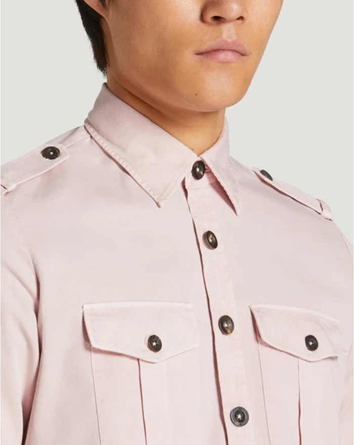 Pantaloni Torino Camicia in gabardina di cotone Moda