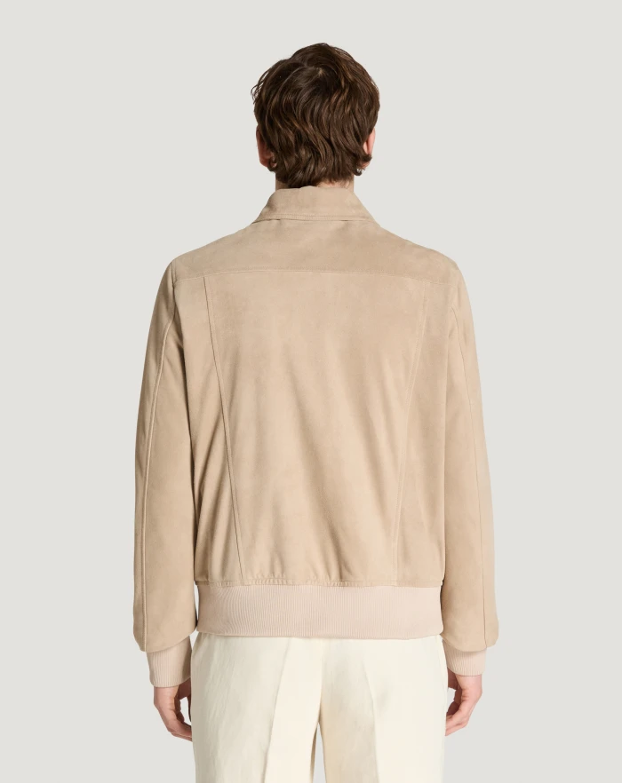 Pantaloni Torino Bomber in suede 2025