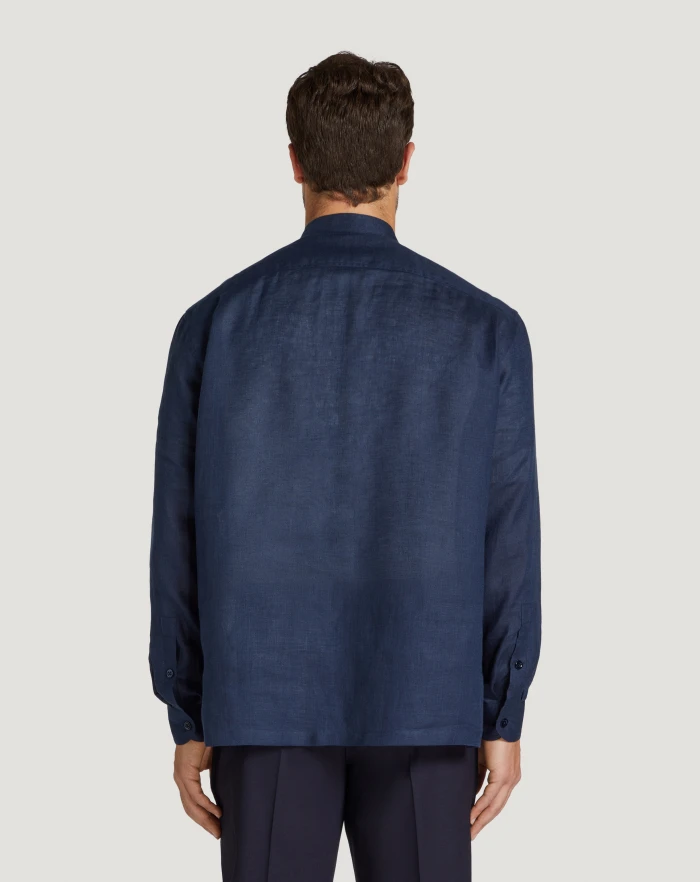 Pantaloni Torino Camicia in lino Nuovo