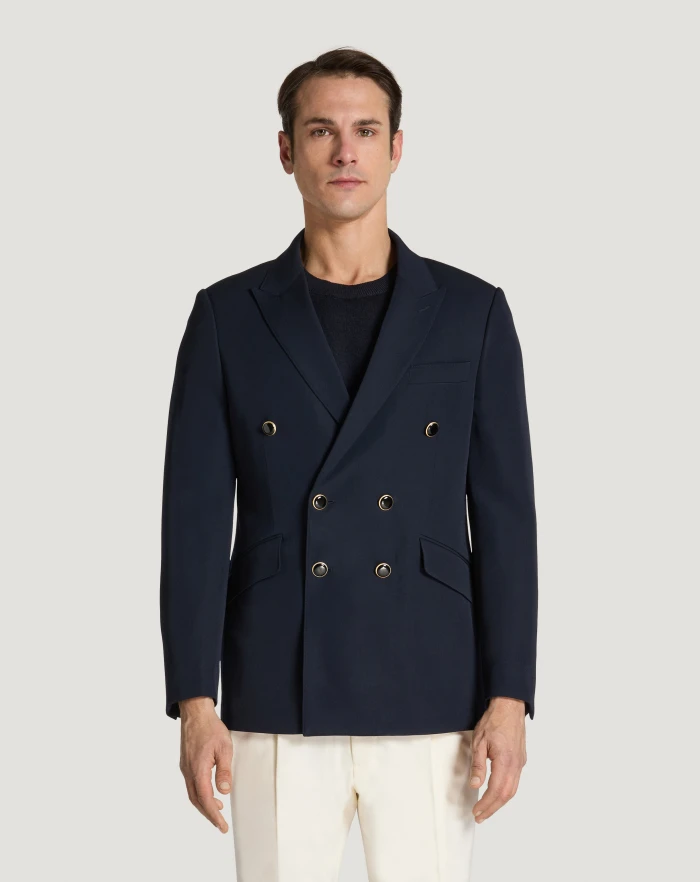 Pantaloni Torino Blazer in lana granité
