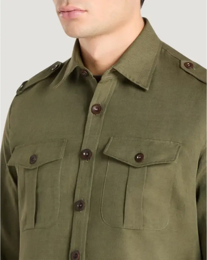 Pantaloni Torino Camicia in twill Negozi Online