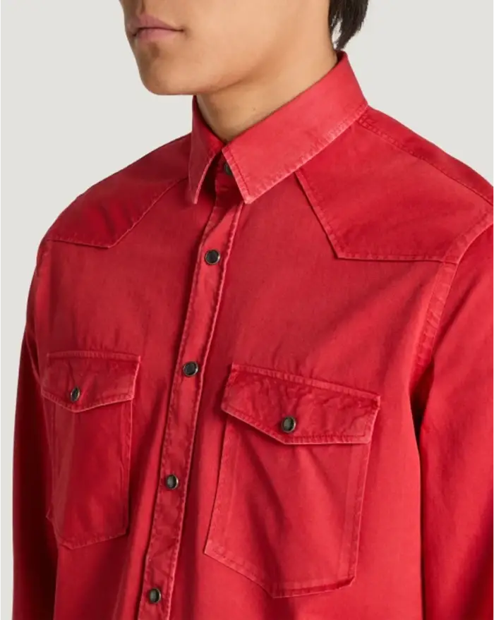 Pantaloni Torino Camicia in gabardina di cotone Consegna Veloce