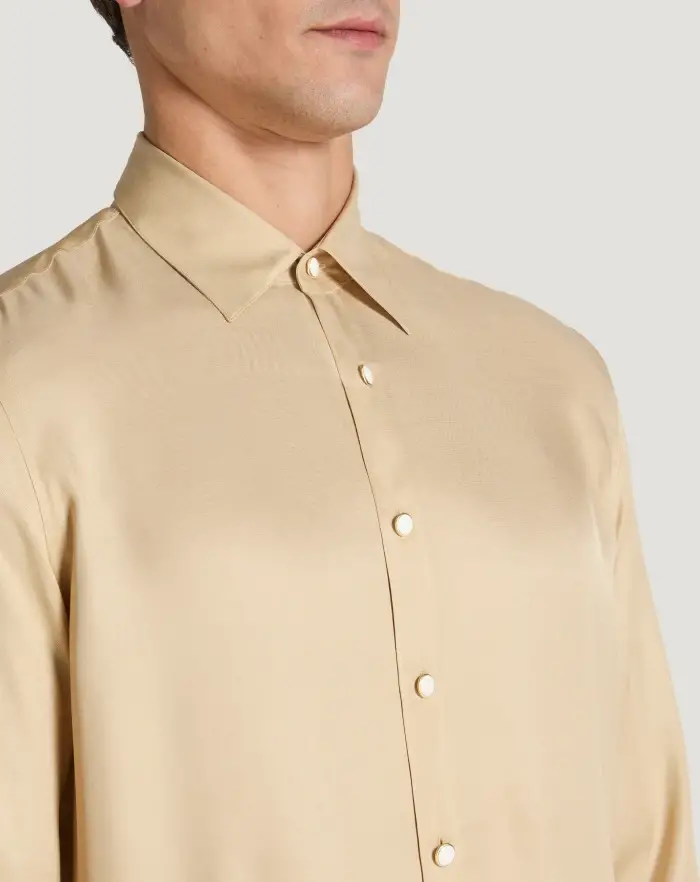 Pantaloni Torino Camicia in twill Fino Al -60%