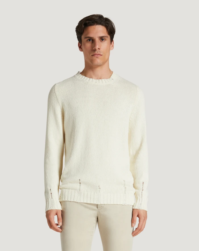 Pantaloni Torino Maglia in cotone bio