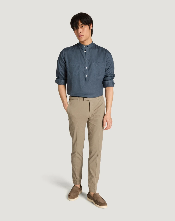 Pantaloni Torino Camicia in lino Outlet