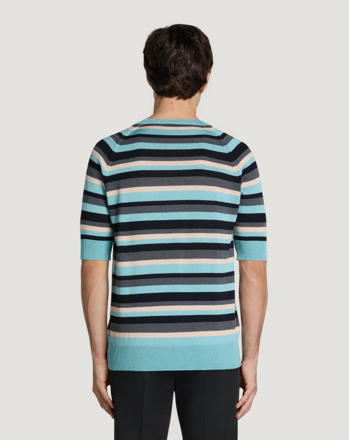 Pantaloni Torino Maglia in cotone e viscosa Offerte