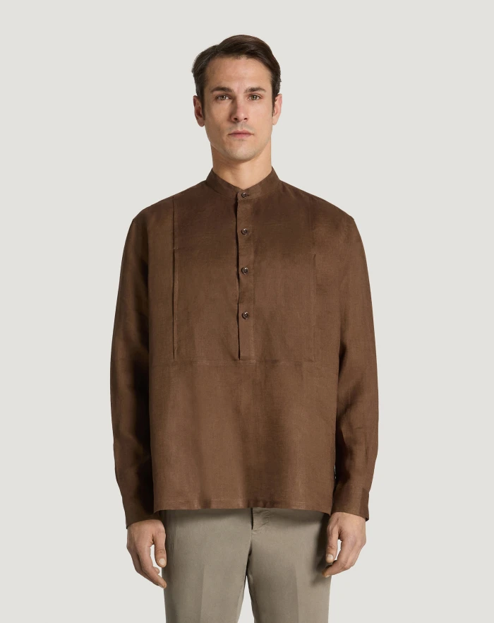 Pantaloni Torino Camicia in lino