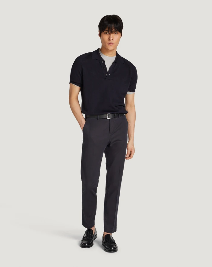 Pantaloni Torino Maglia in cotone e viscosa Pezzi Unici