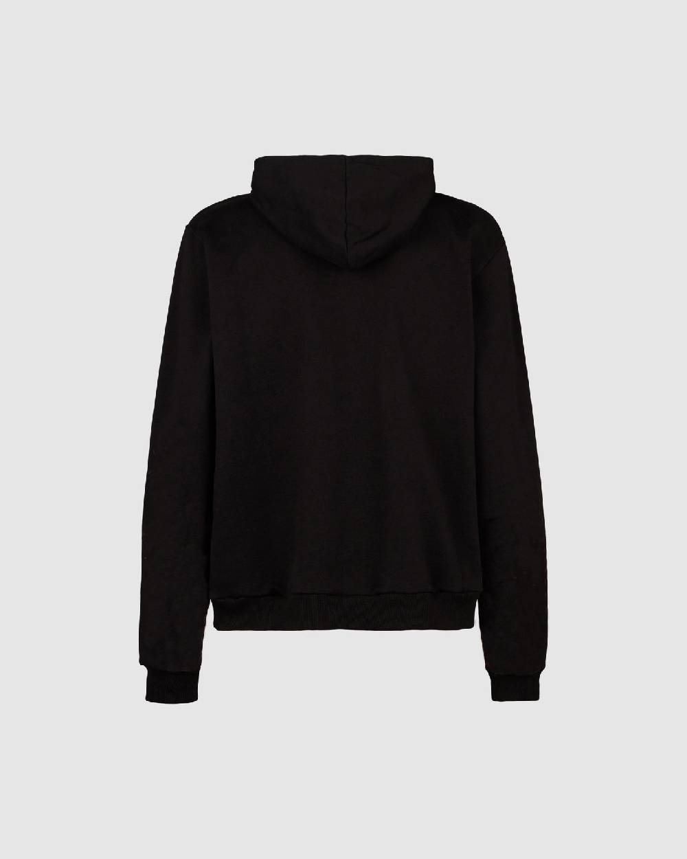 Phobia Archive FELPA CON CAPPUCCIO NERA CON FULMINI ROSSO GRIGIO ARANCIONI Offerta