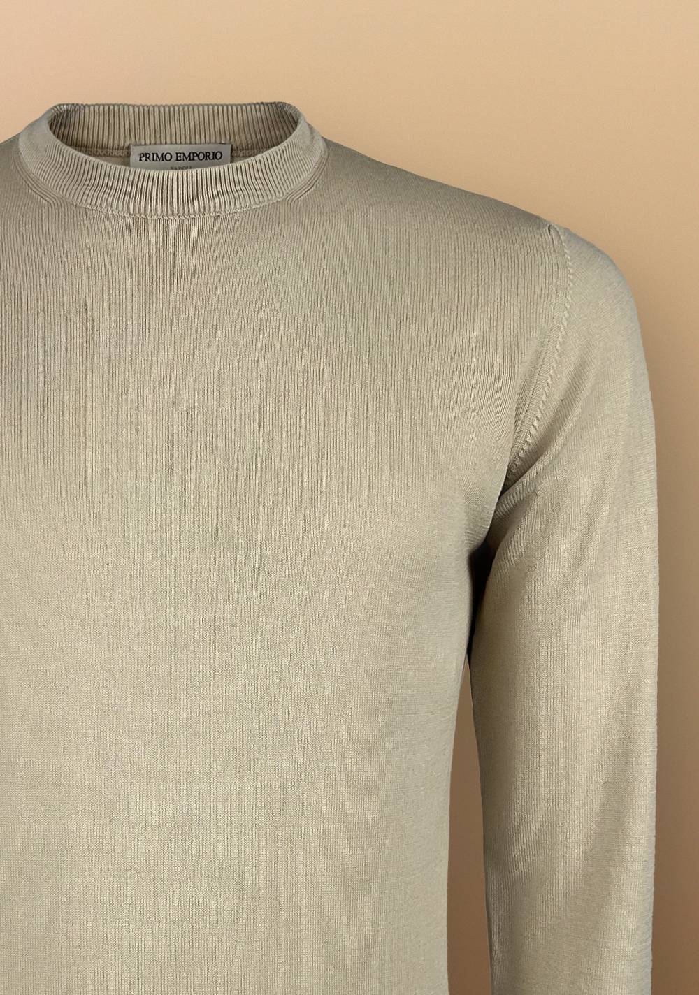 Primo Emporio Maglia filo Giro collo manica Lunga Fino Al -60%
