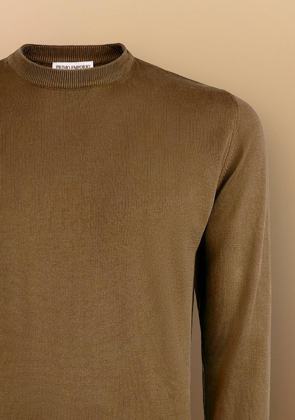 Primo Emporio Maglia filo Giro collo manica Lunga Sottocosto