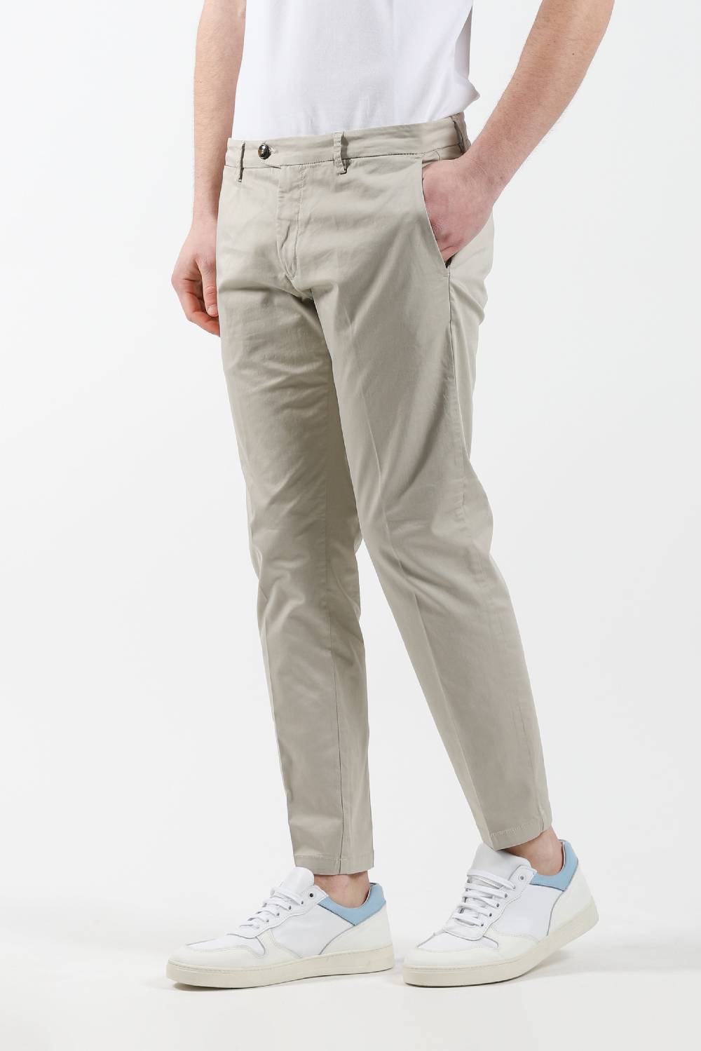 Primo Emporio Pantalone chinos tasca America - Sabbia Novità