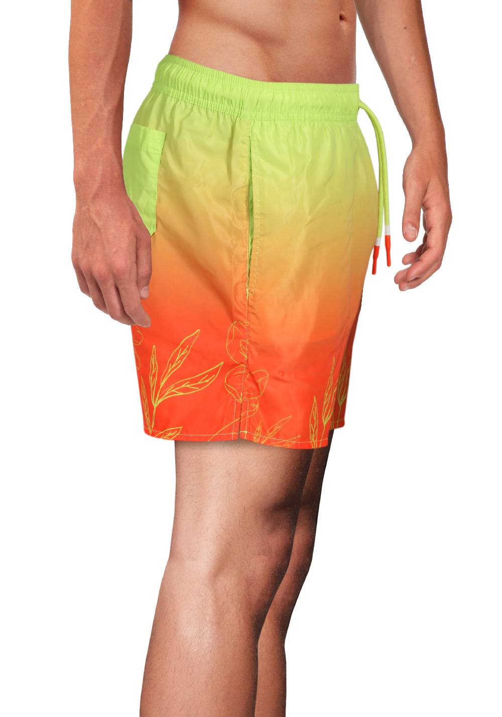 Primo Emporio Costume Stampa Digitale Arancio Presa