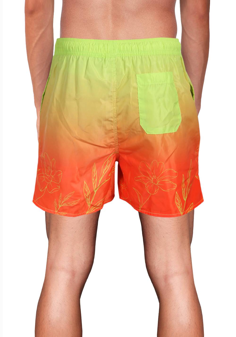 Primo Emporio Costume Stampa Digitale Arancio Presa