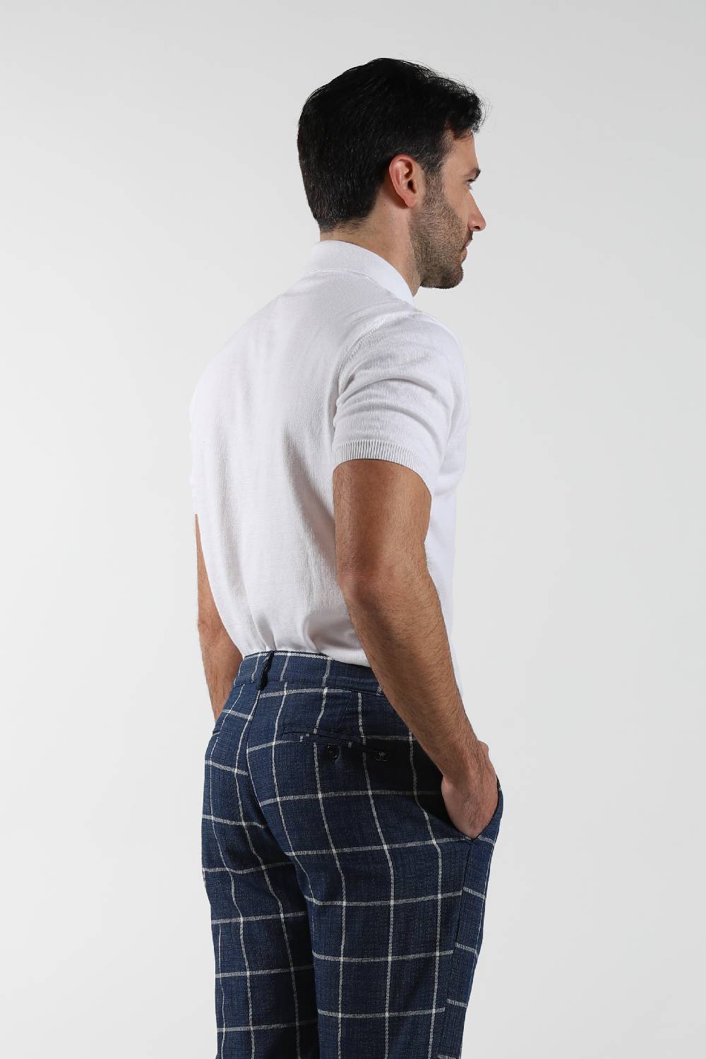 Primo Emporio Polo in filo 3 Bottoni mezza manica Vendite Flash