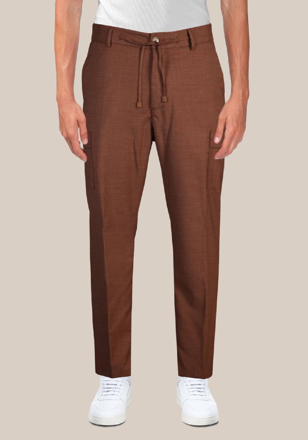 Primo Emporio Pantalone cotone con tascone laterale Promozione temporanea