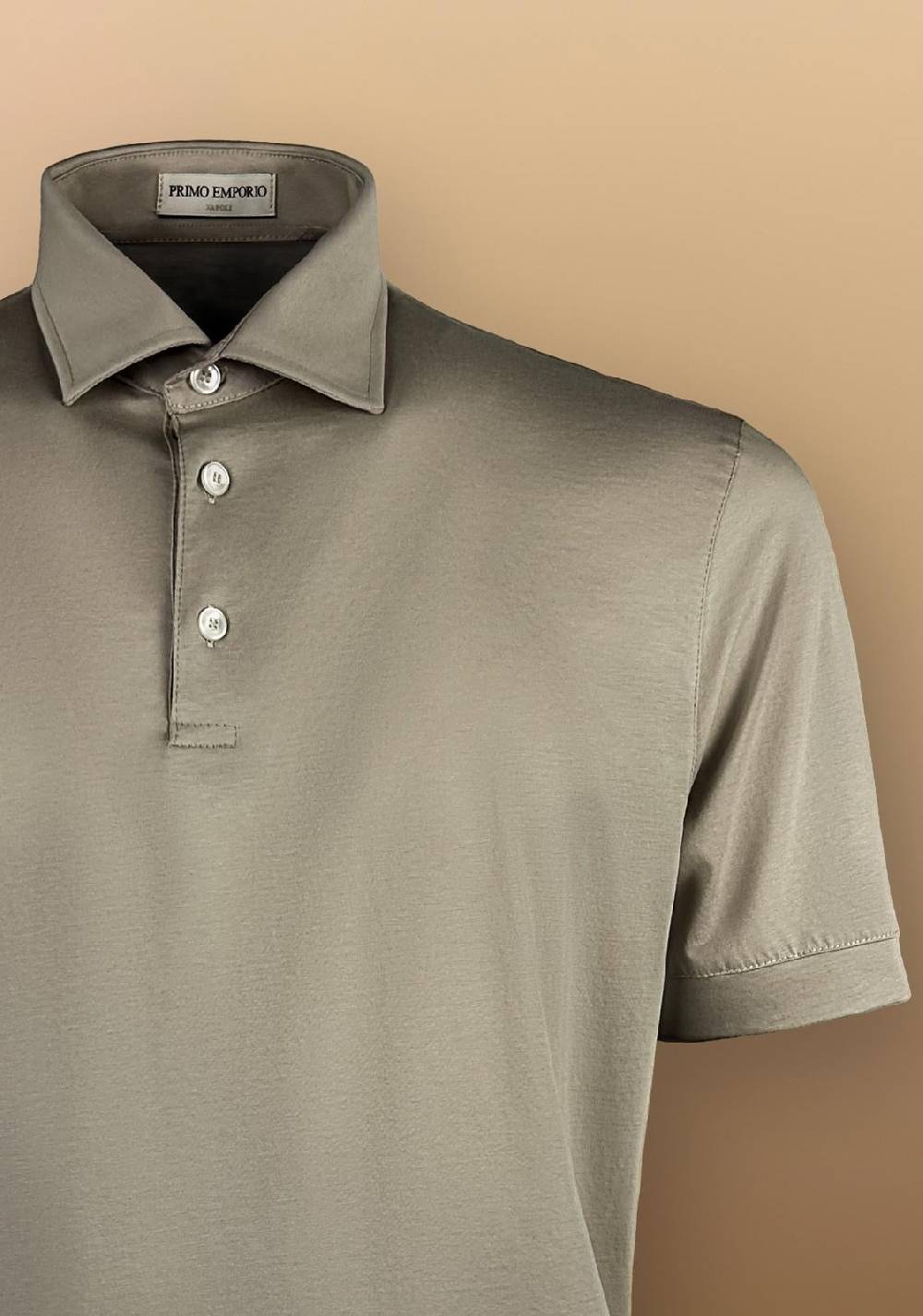 Primo Emporio Polo Filo di scozia tre bottoni Saldi Di Fabbrica