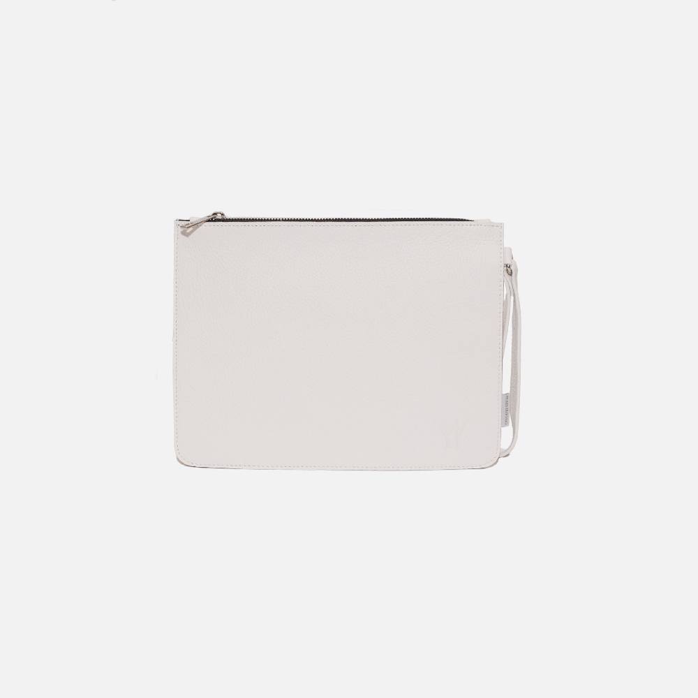 Primo Emporio Pochette Rigida in Pelle Logo Inciso In Linea