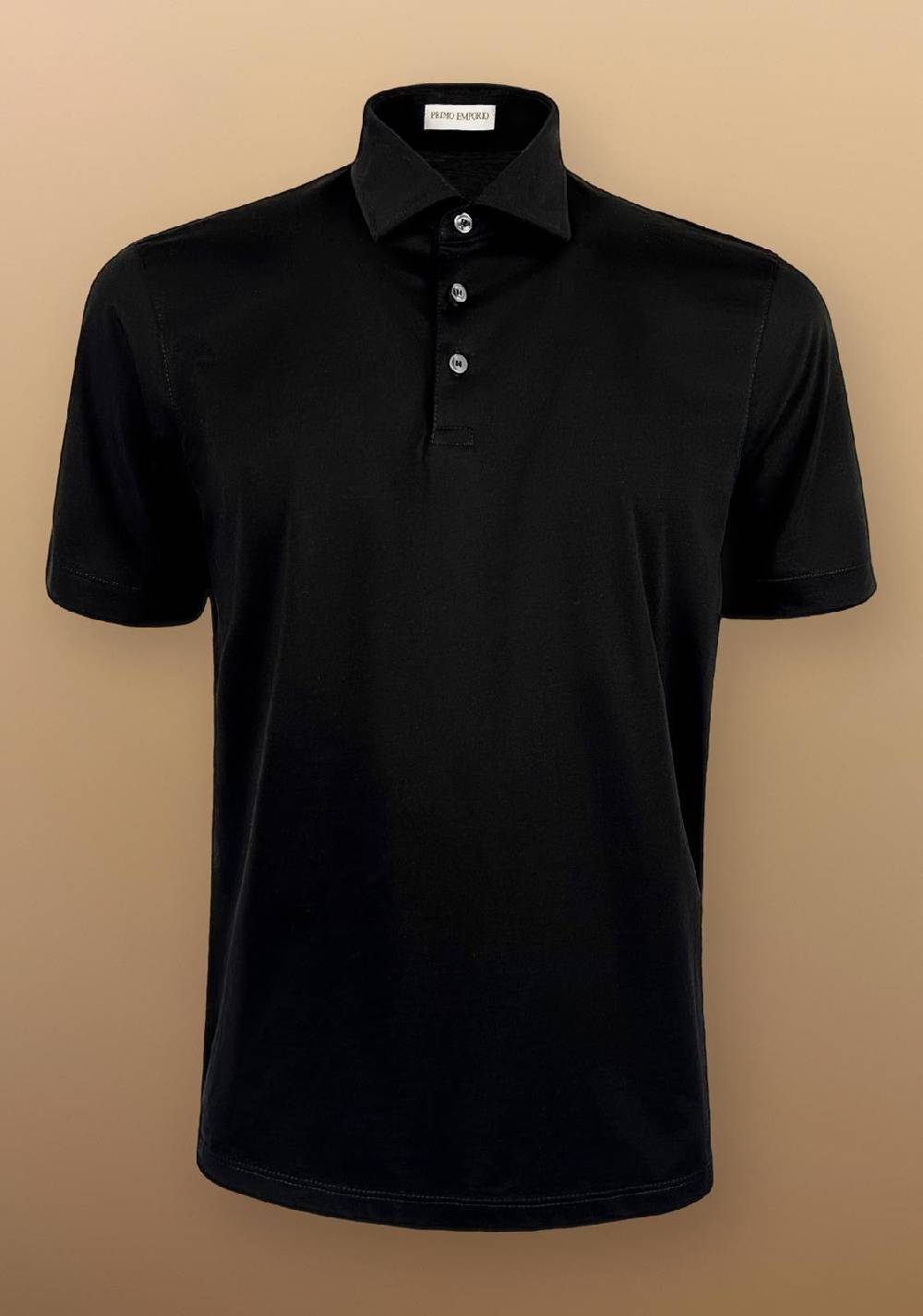 Primo Emporio Polo Filo di scozia tre bottoni Vendita Calda
