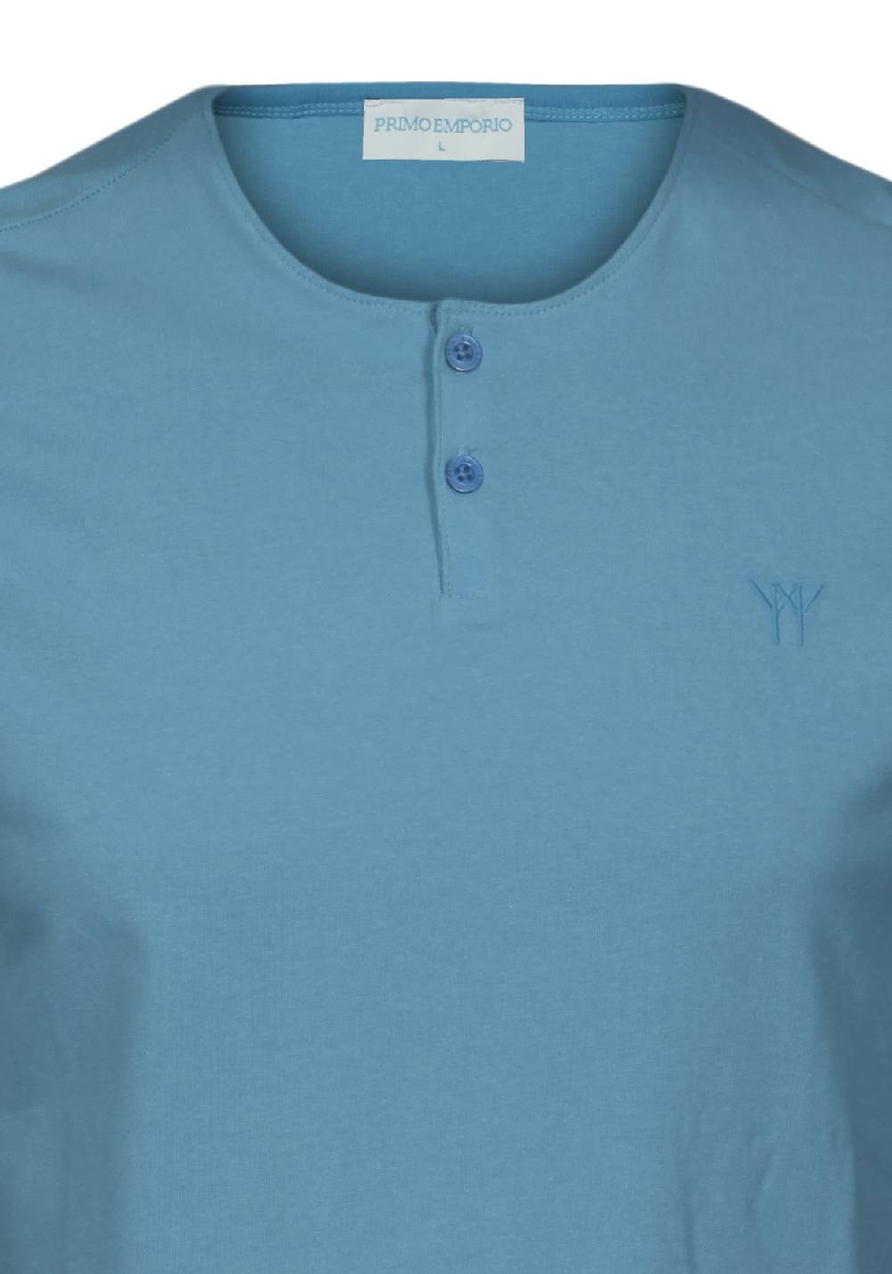 Primo Emporio T-shirt mezza manica con Bottoni Vendite Flash