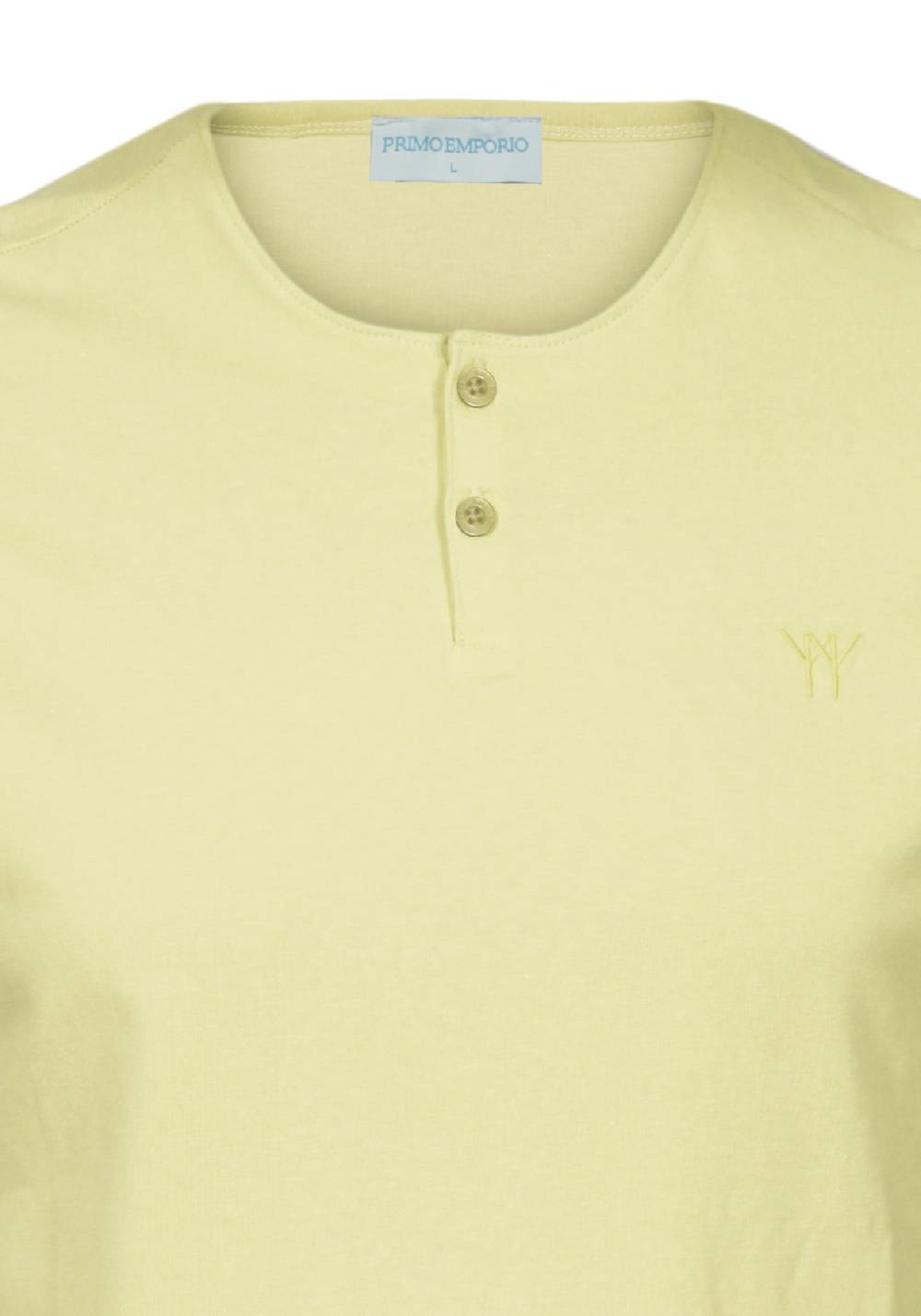 Primo Emporio T-shirt mezza manica con Bottoni In Saldo