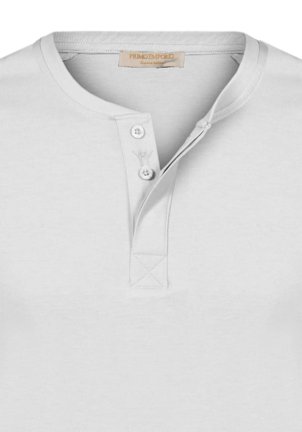 Primo Emporio T-shirt mezza manica con bottoni coperti 2025