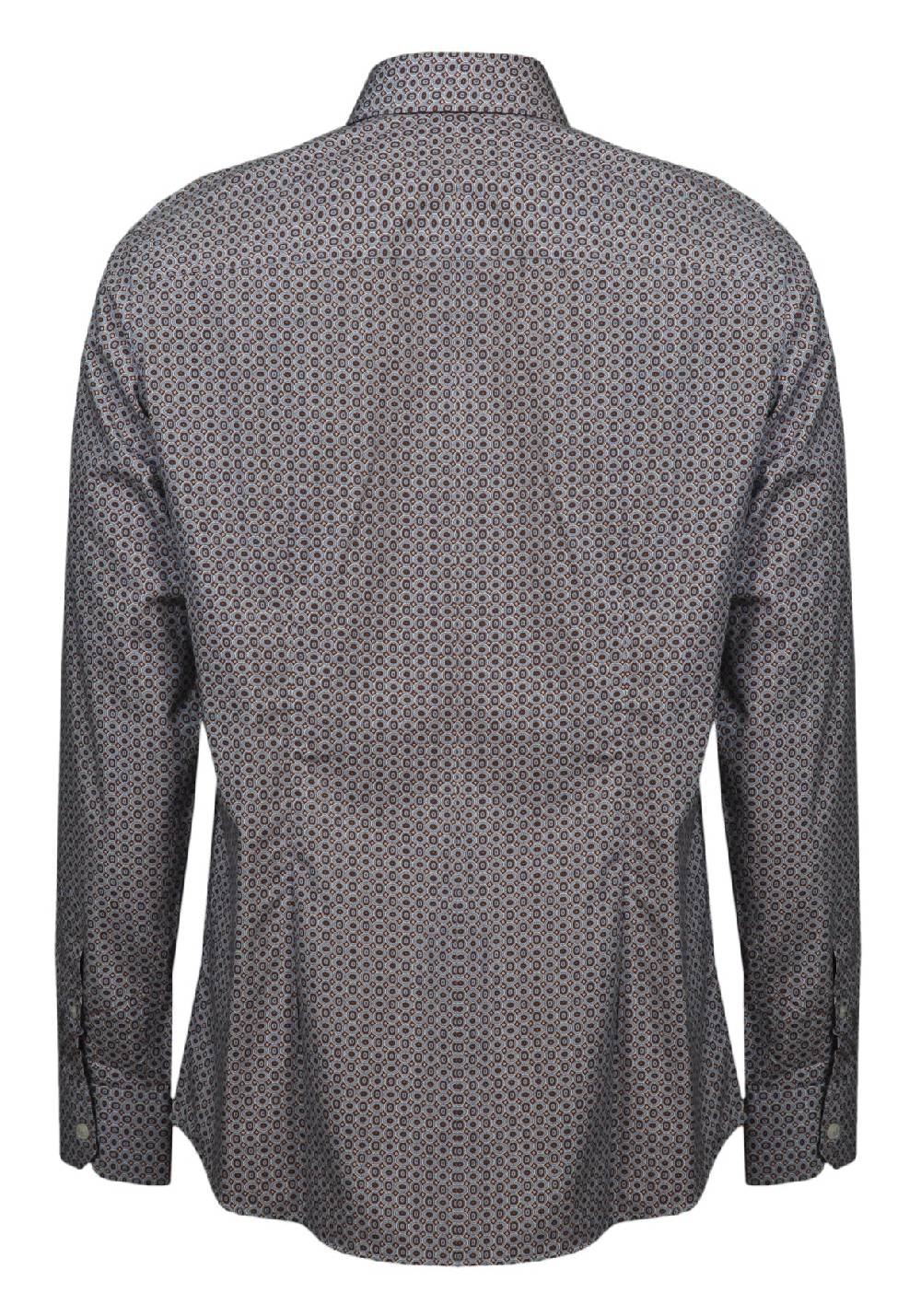 Primo Emporio Camicia in Cotone Micro-Fantasia Acquista Ora