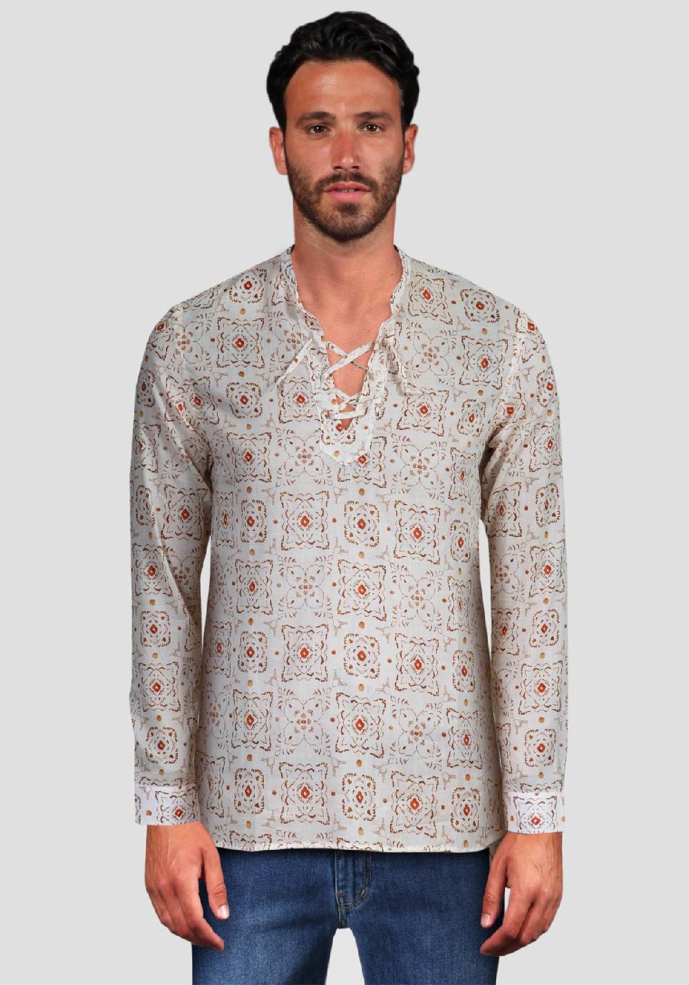 Primo Emporio Camicia in mussola di cotone Fino Al -60%