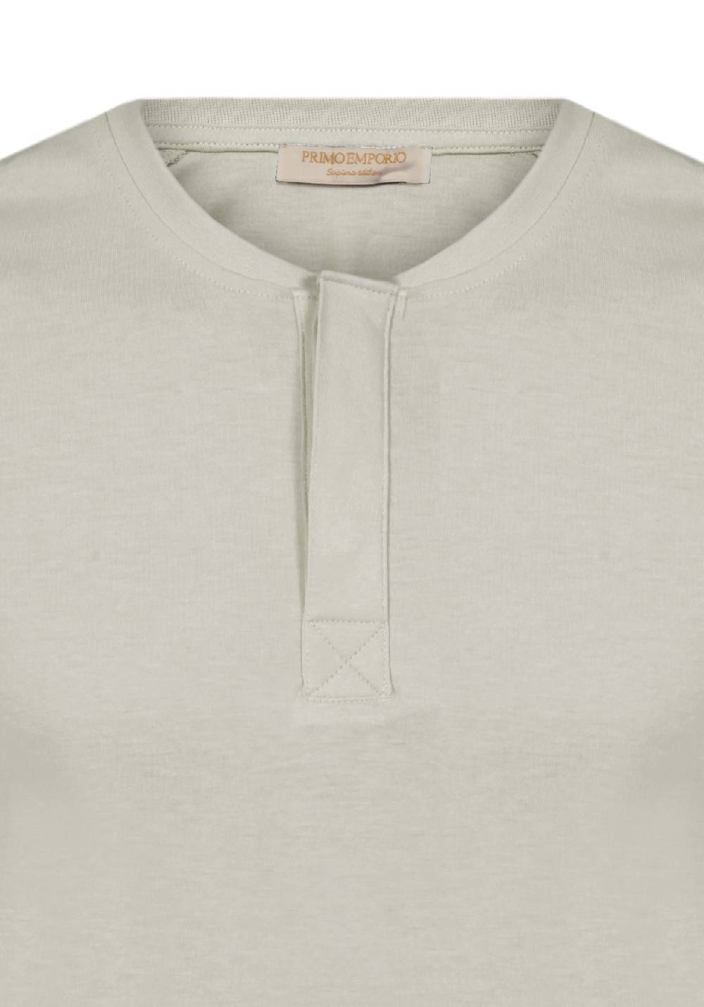 Primo Emporio T-shirt mezza manica con bottoni coperti Affare Del Giorno