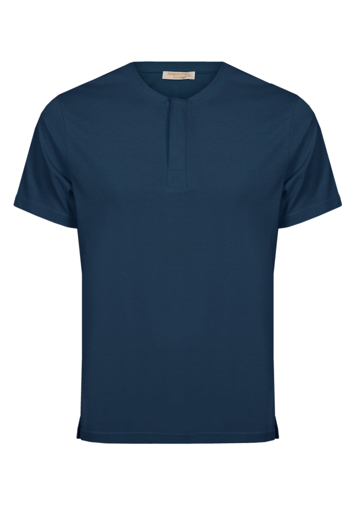Primo Emporio T-shirt mezza manica con bottoni coperti Prezzo Ridotto