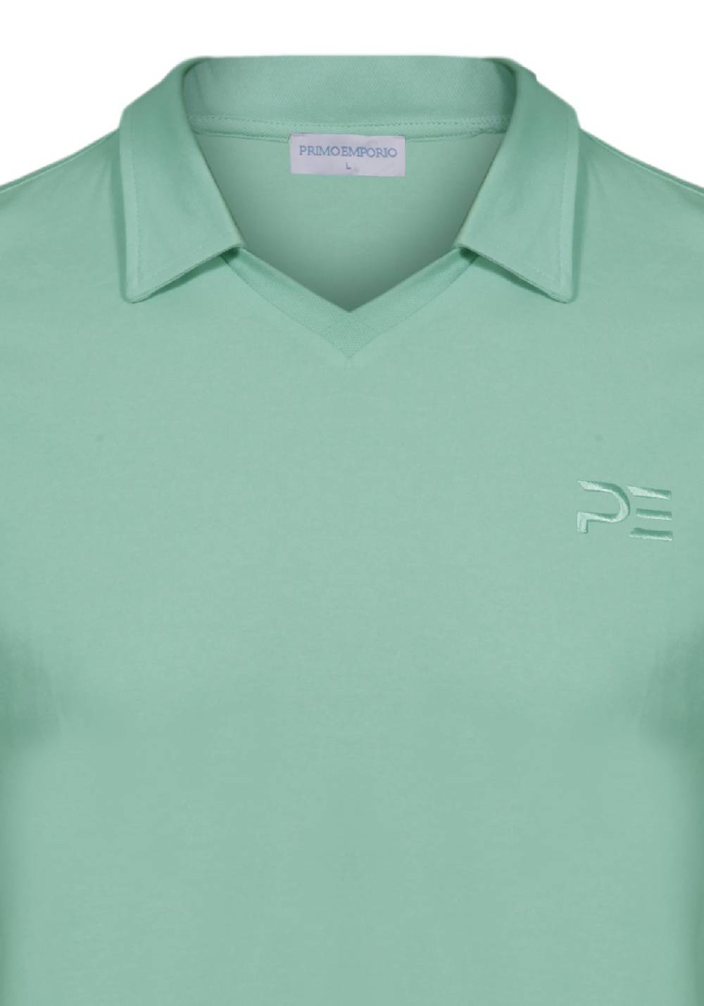 Primo Emporio Polo mezza manica con logo ricamato Sottocosto