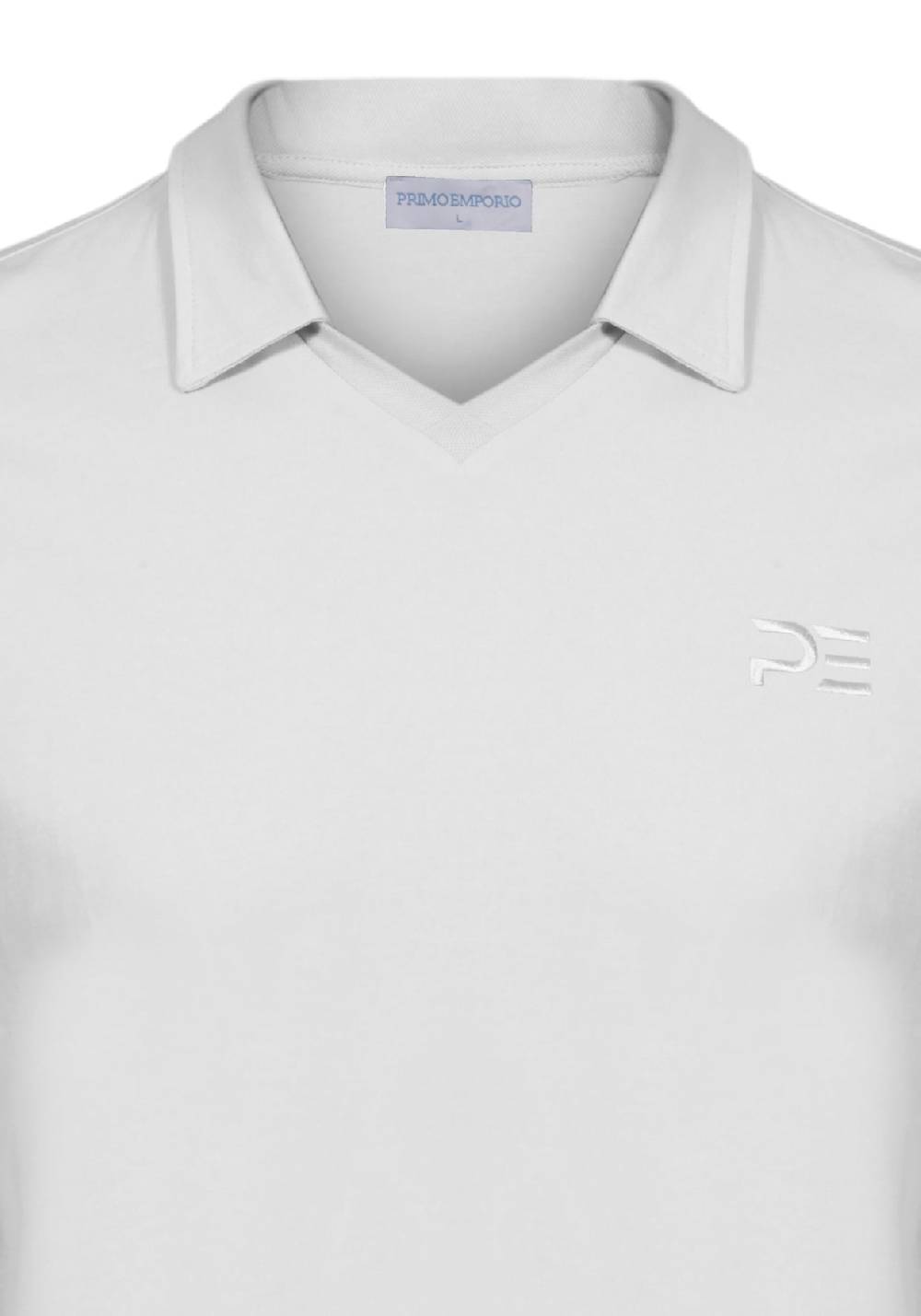 Primo Emporio Polo mezza manica con logo ricamato Convenienza