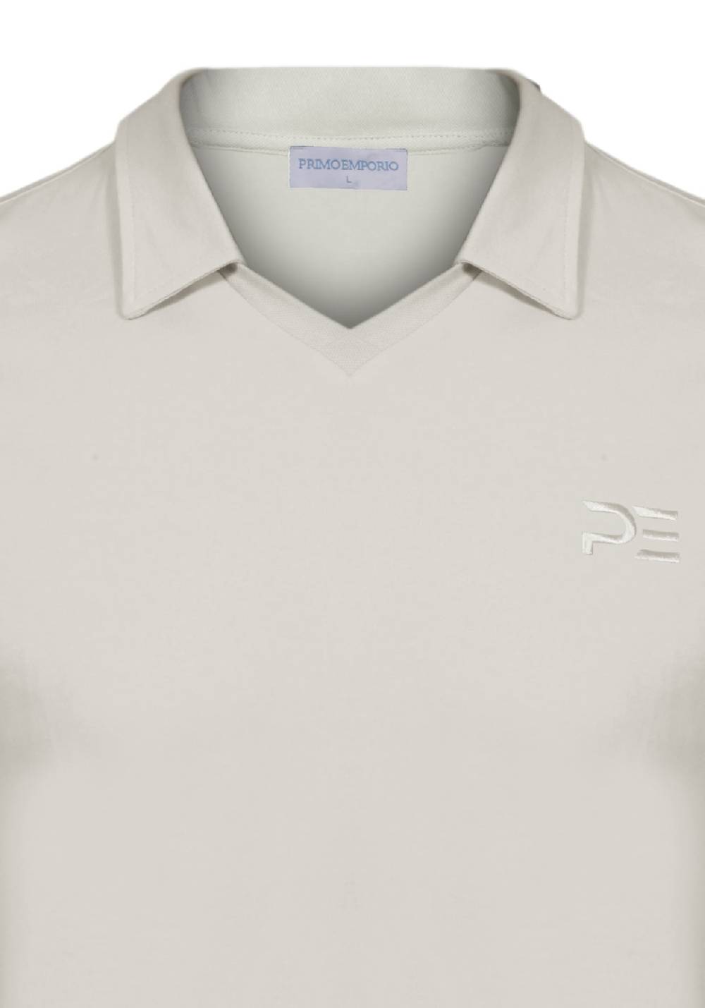 Primo Emporio Polo mezza manica con logo ricamato Novità